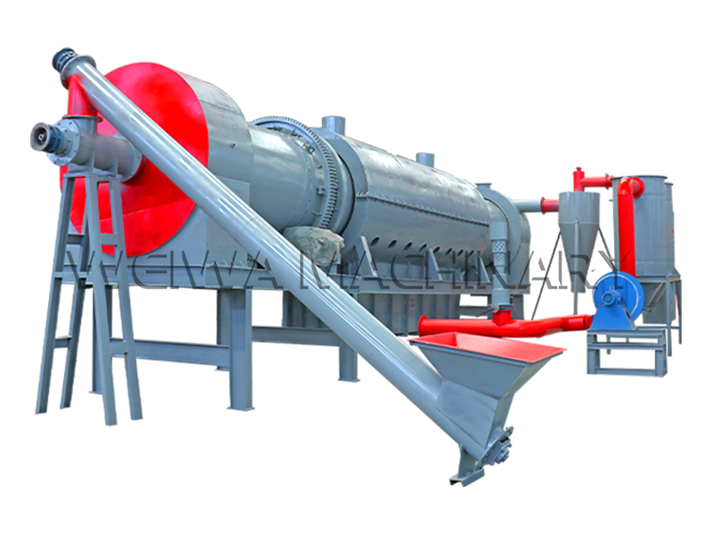 Continuous carbonization furnace