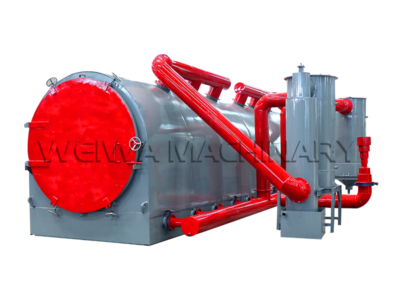Horizontal carbonization furnace