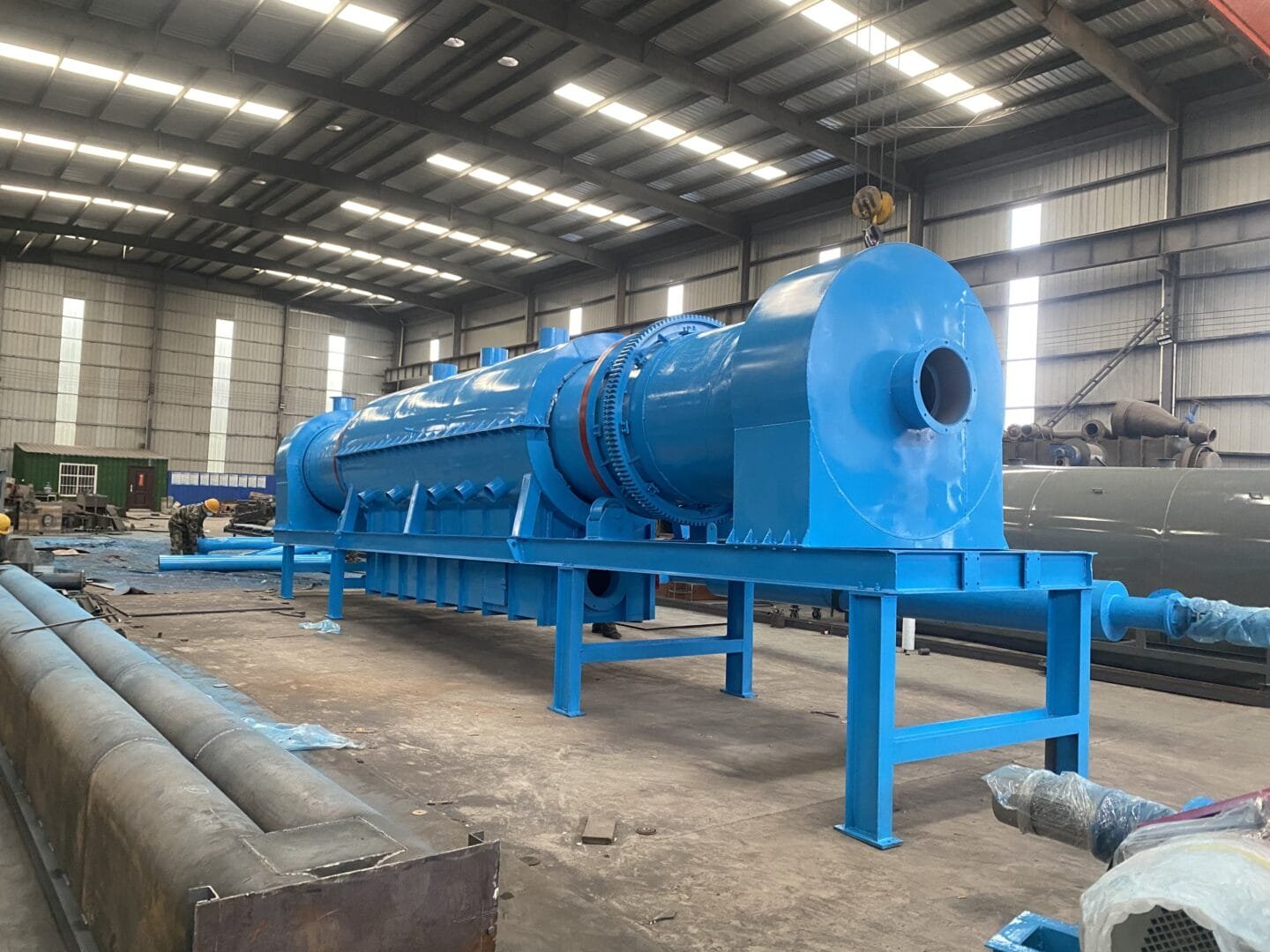 Large Scale charchoal Making Production Equipment for biochar