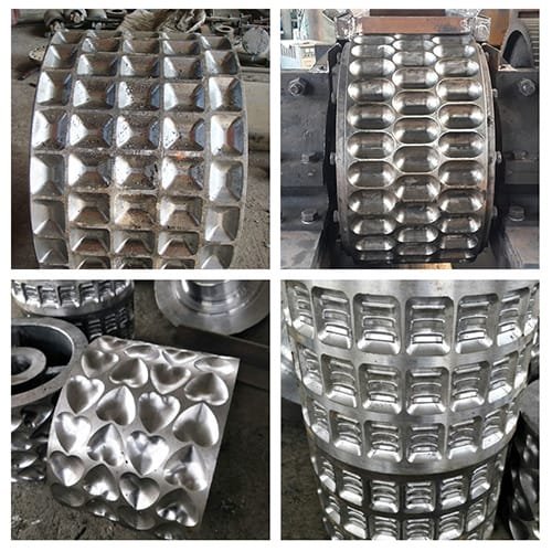 Bagasse charcoal briquette machine mould