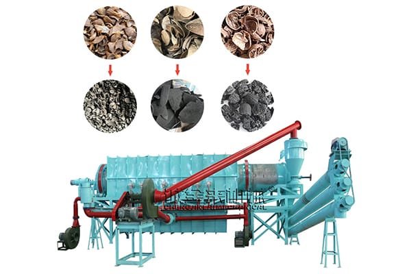 Horno de carbonización continua