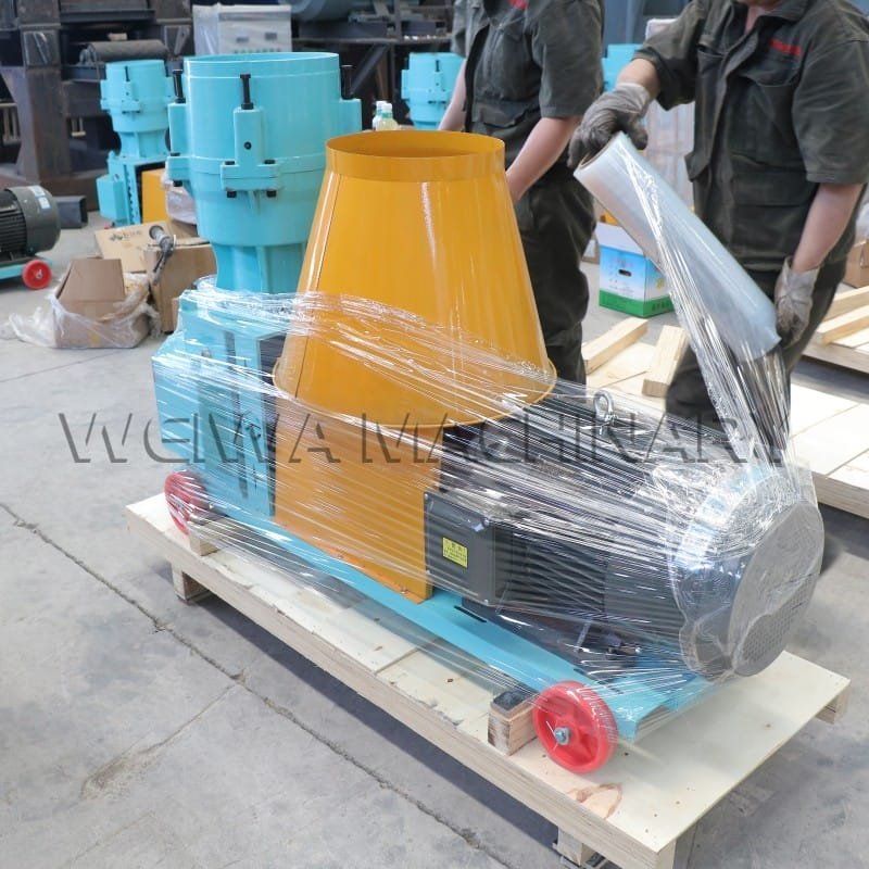 Biomass pellet machine