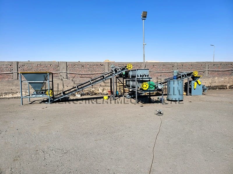 ball briquette machine product line for Congo