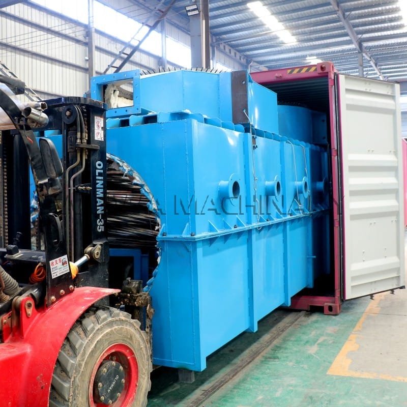 Continuous carbonization furnace delivered to Indonesia