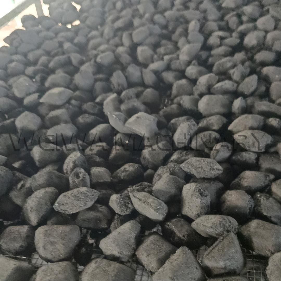 Ball charcoal briquette line