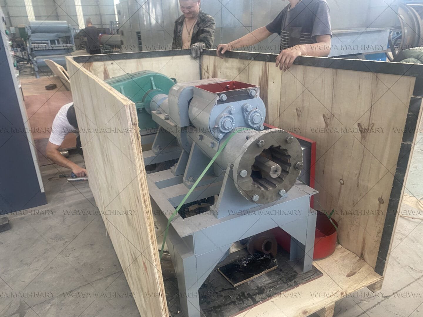 Coal rod machine delivery site06