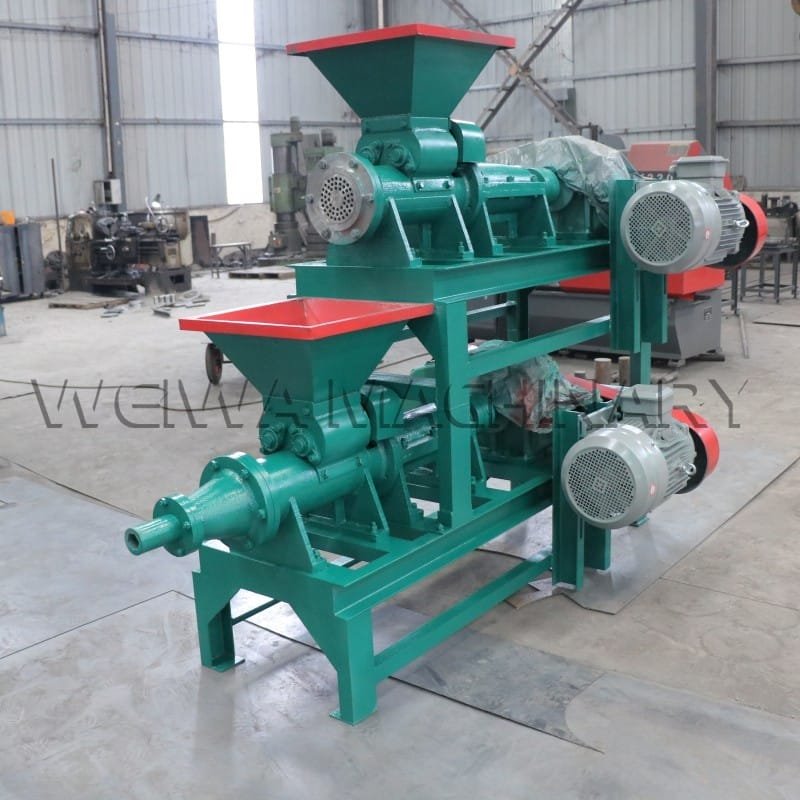 Double-layer coal stick machin13