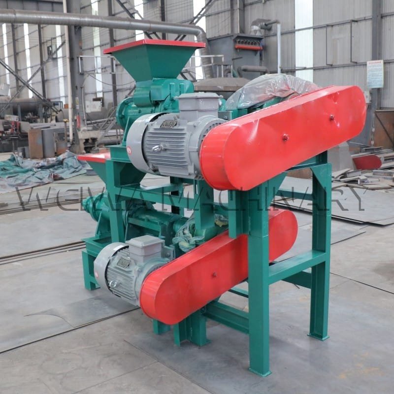 Double-layer coal stick machine for Tajikistan