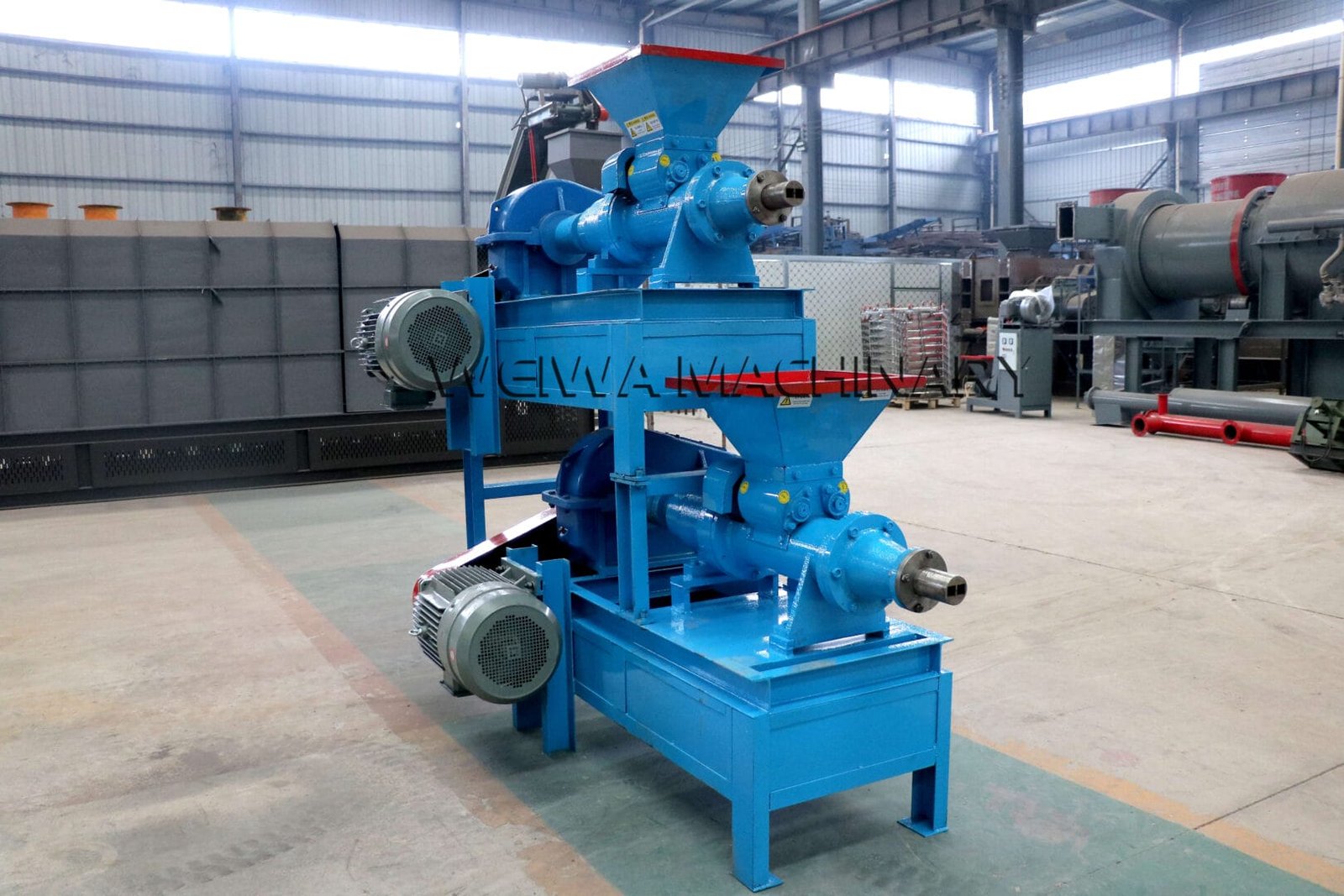 Machine de bâton de charbon à double couche