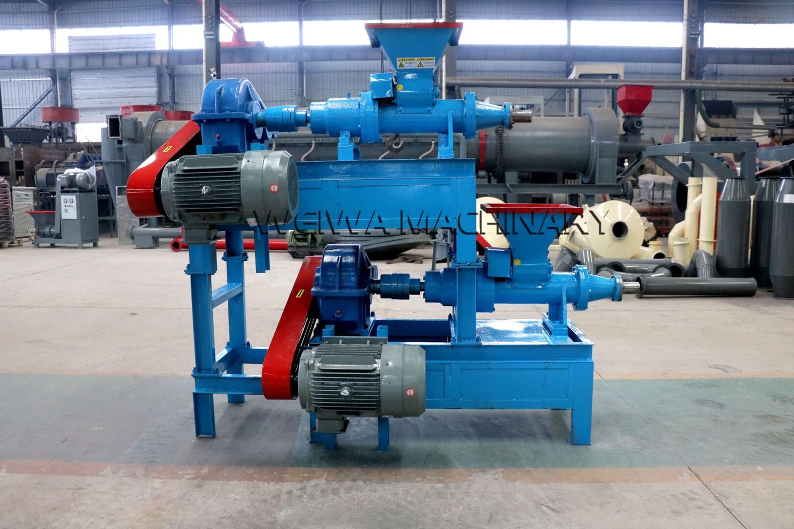 Double-layer coal stick machin3
