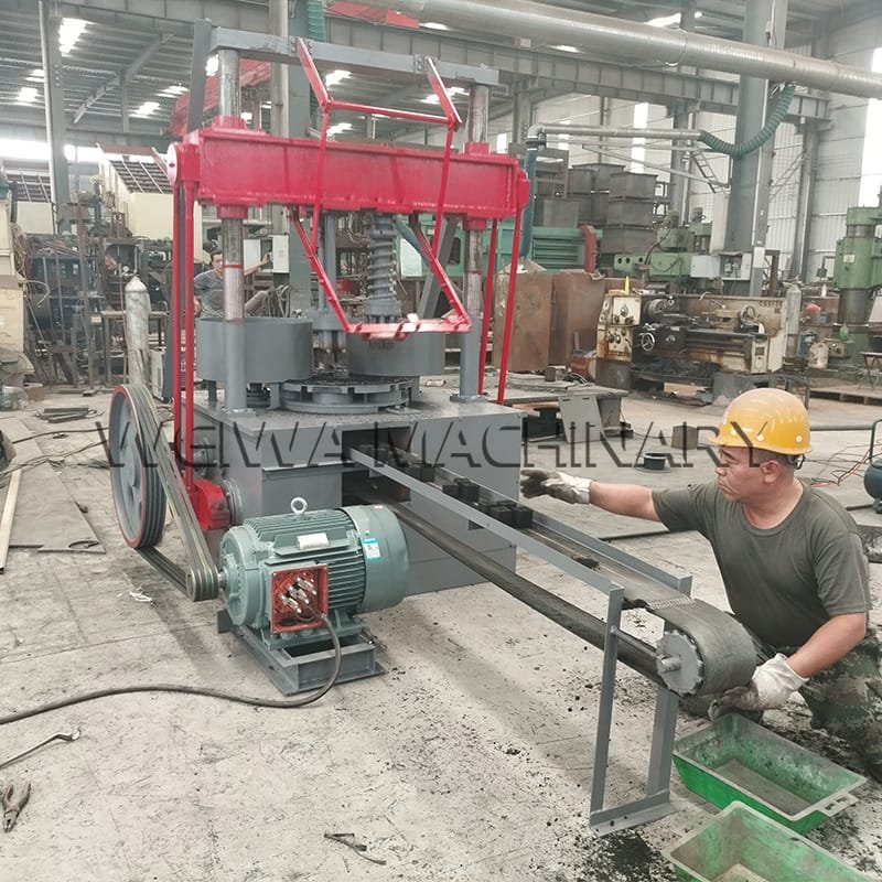 Honeycomb briquette charcoal machine in Ethiopia