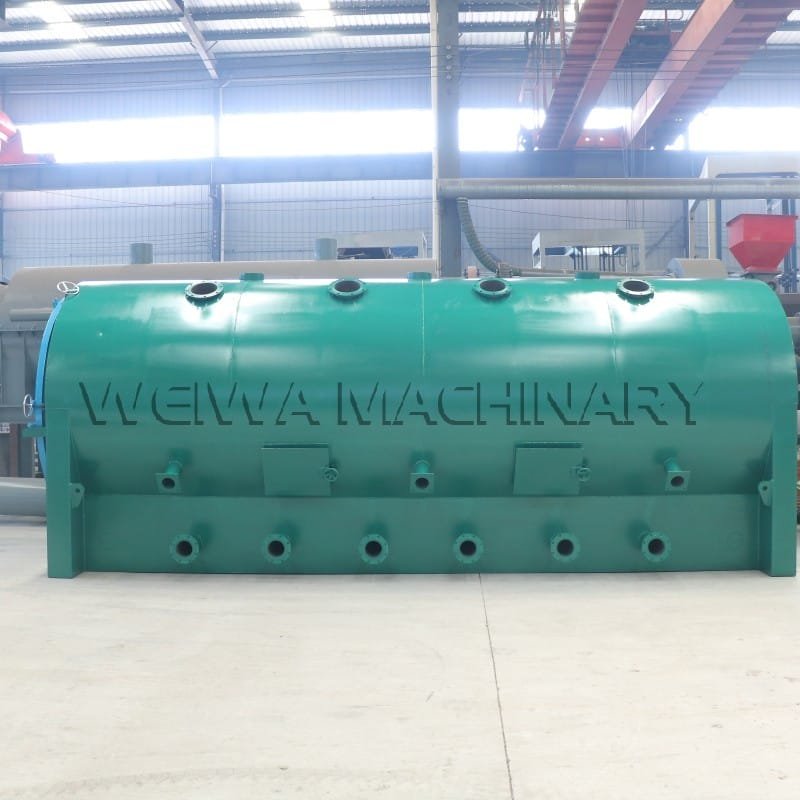 Horizontal carbonization furnace