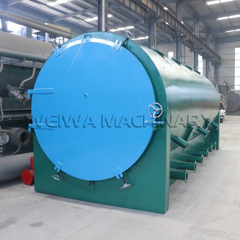 Horizontal carbonization furnace