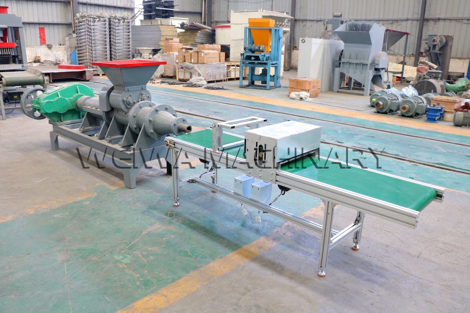 Rod Charcoal Extruder Machine