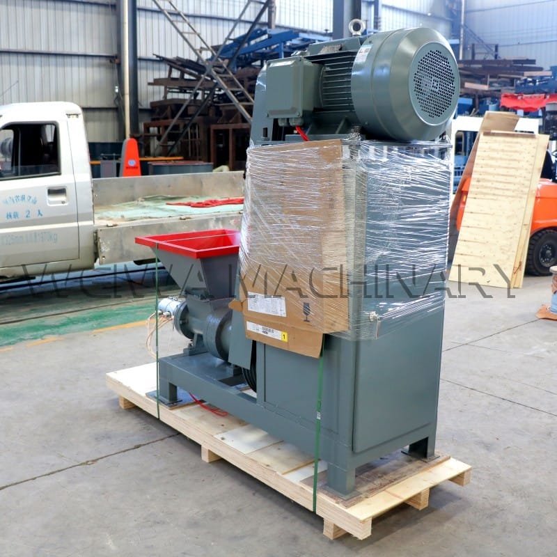 Sawdust extruder shipment