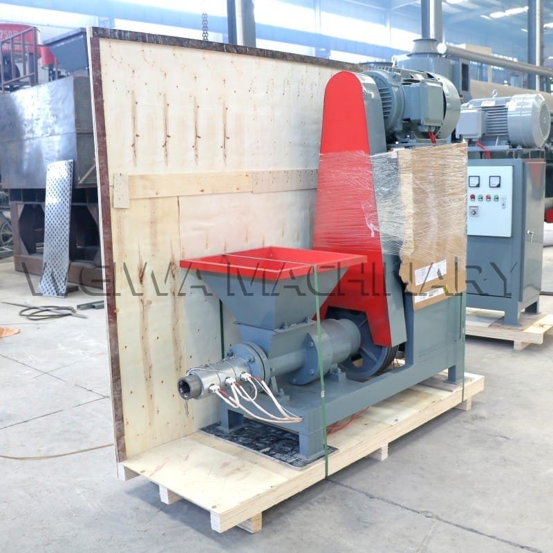 Sawdust extruder shipment