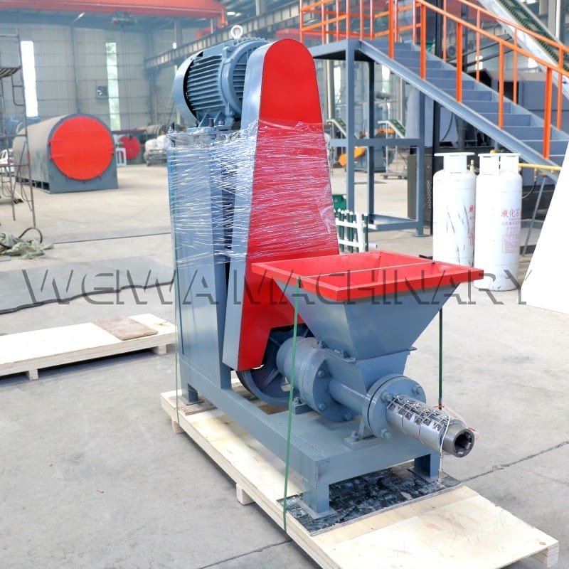 Sawdust extruder shipment