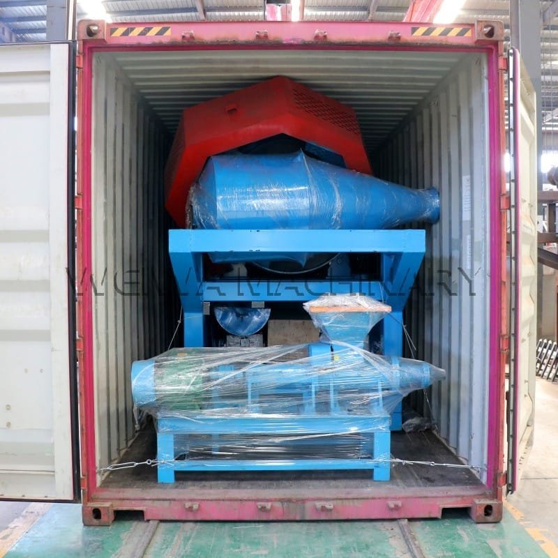 Charcoal extruder machine