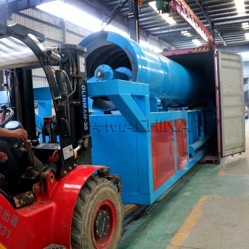 Continuous carbonization furnace