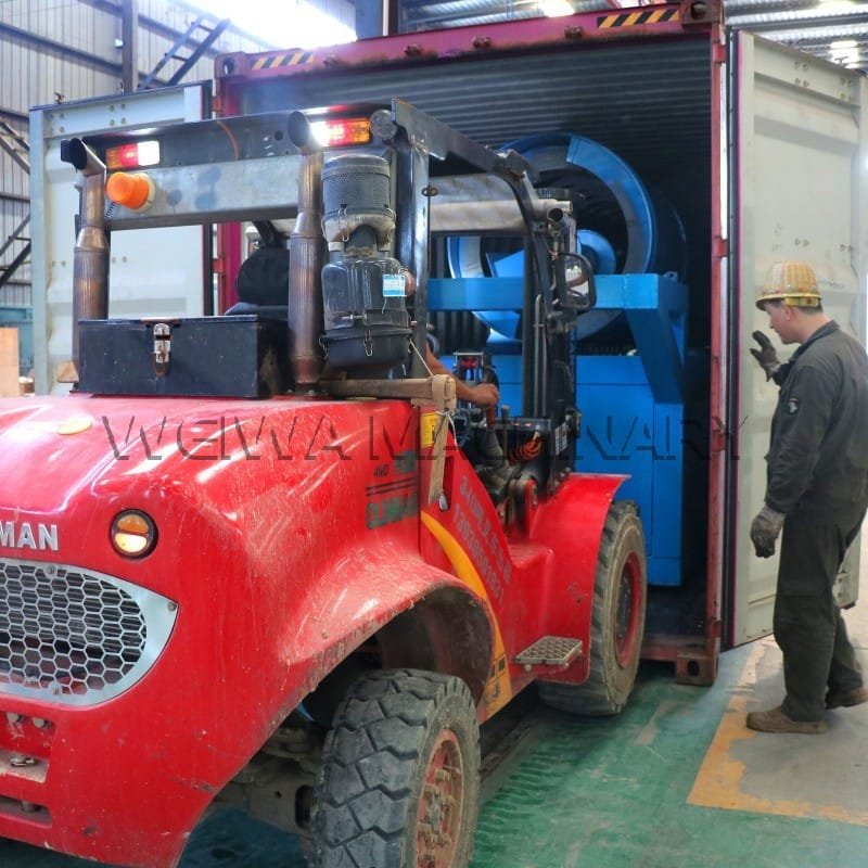 Continuous carbonization furnace to India