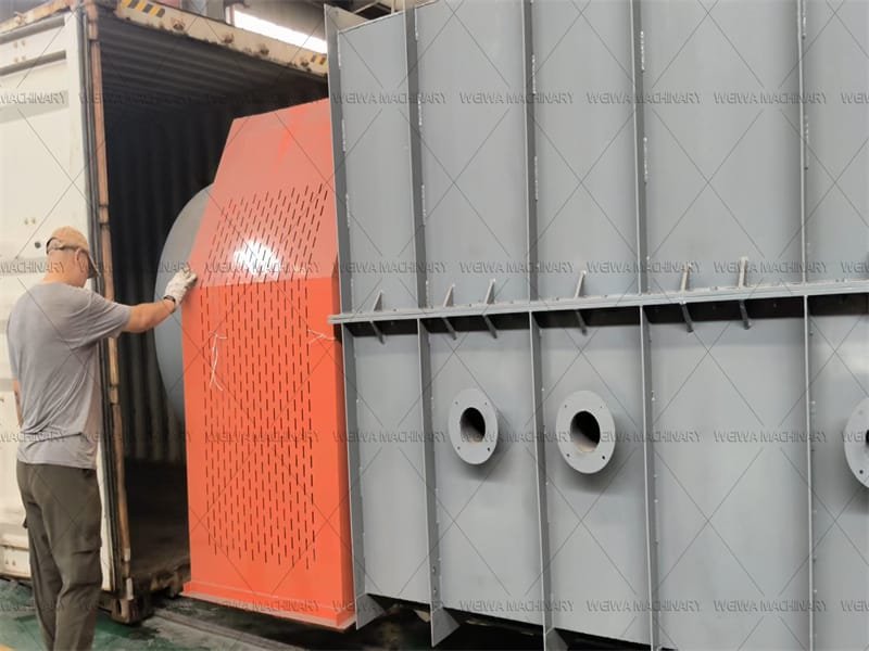 Continuous carbonization furnace