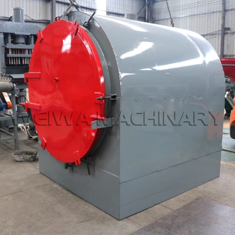 Horizontal carbonization furnace