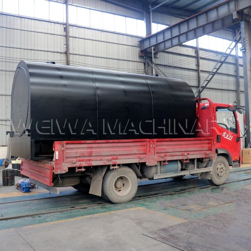 Horizontal carbonization furnace