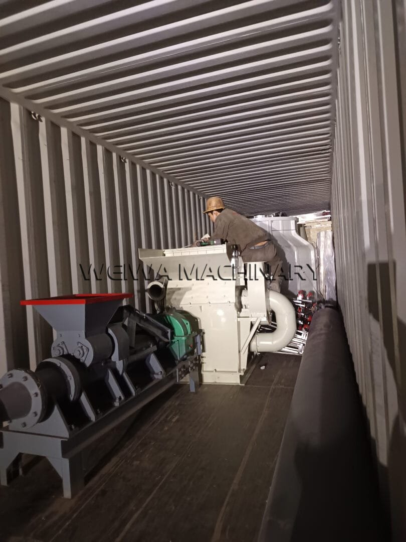 charcoal extruder machine