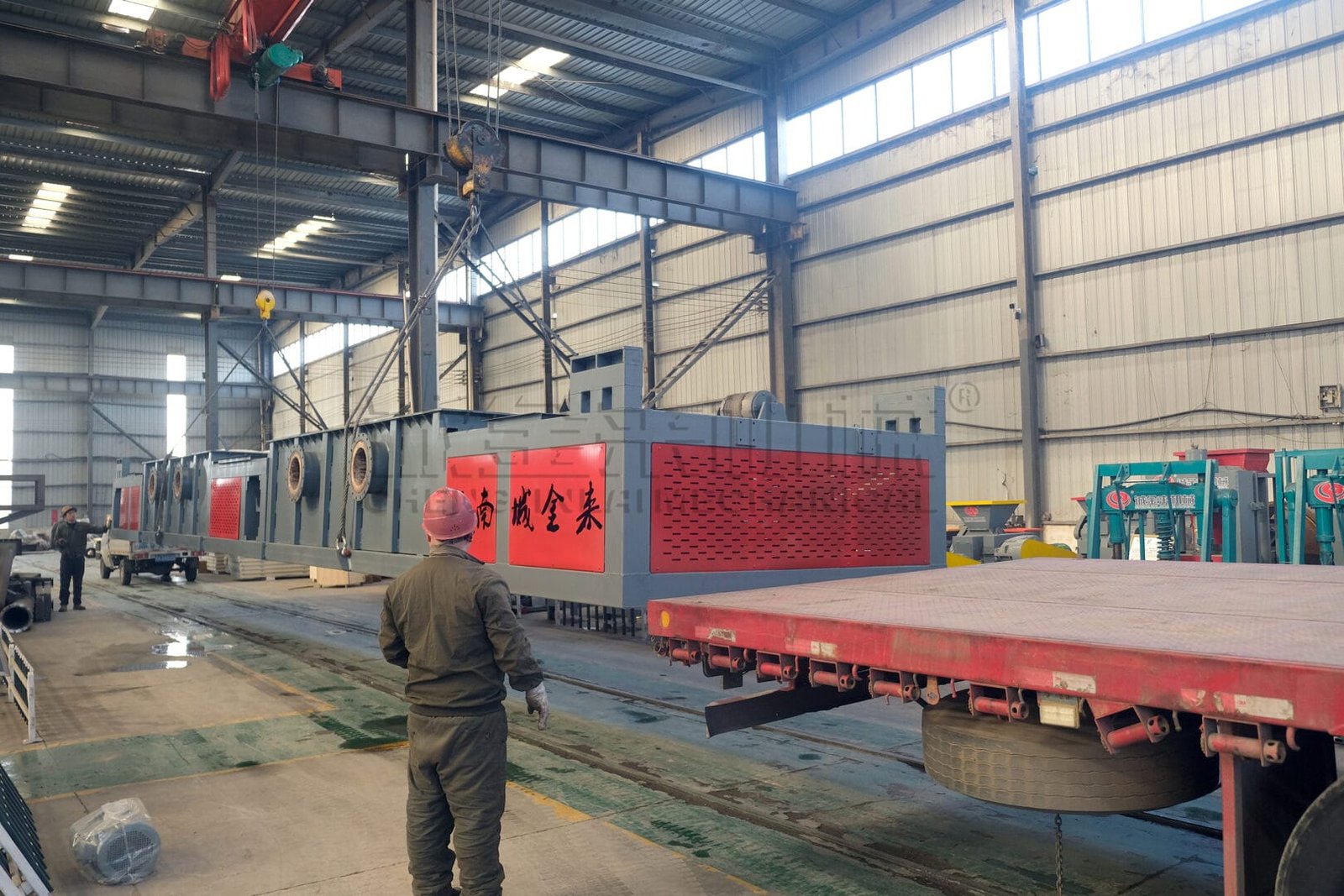 Continuous carbonization furna8