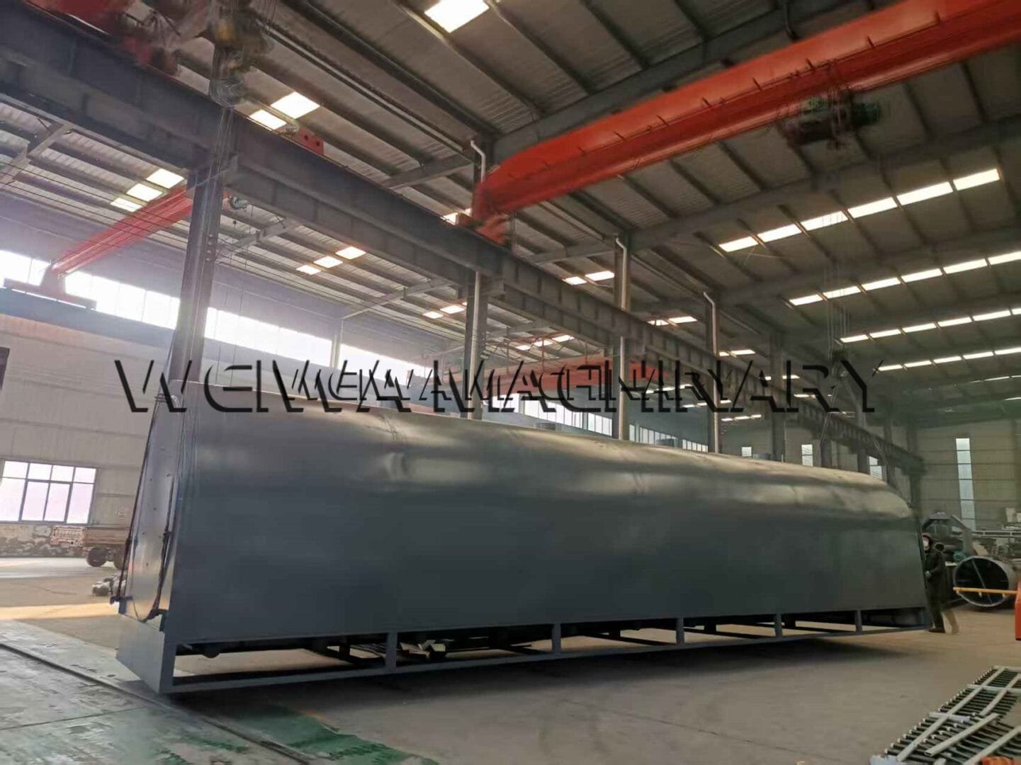 Horizontal carbonization furnace