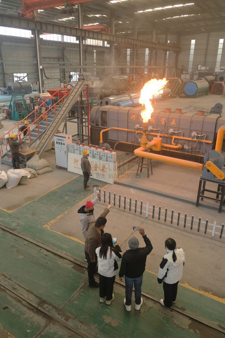 Continuous carbonization furna14