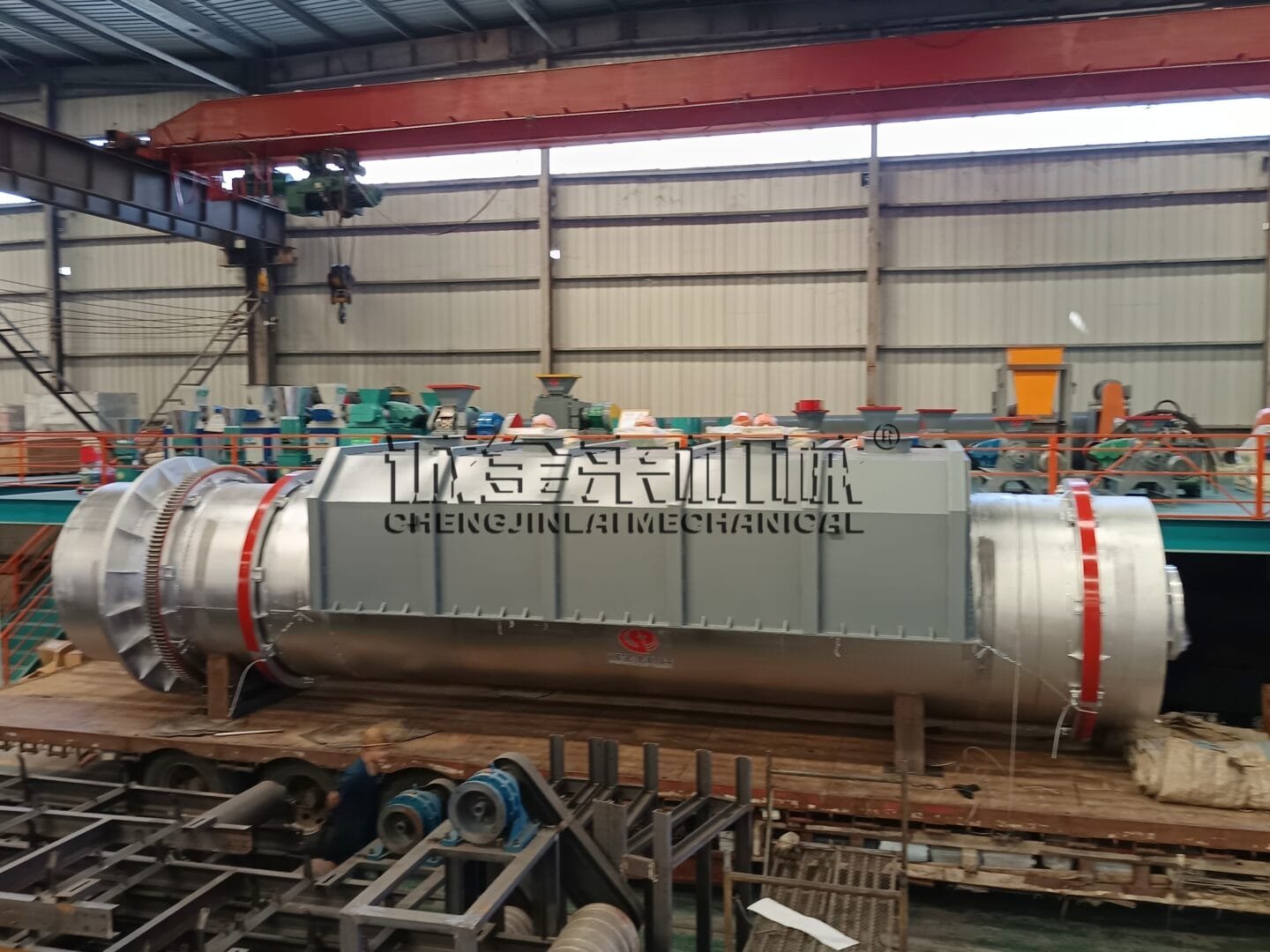 Continuous carbonization furnace to Indonesia